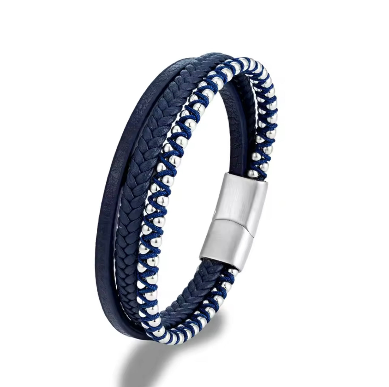 Bracelet Corde Renforcé Bleu Marine