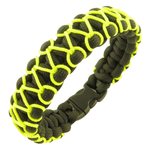 Bracelet paracord Cobra Sur-tressage Herringbone