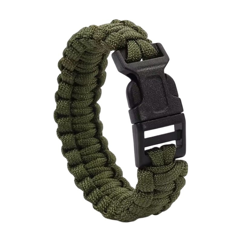 Bracelet en paracorde multifonction, bracelet de survie pour randonnée et aventure, corde déployable, modèle Simio