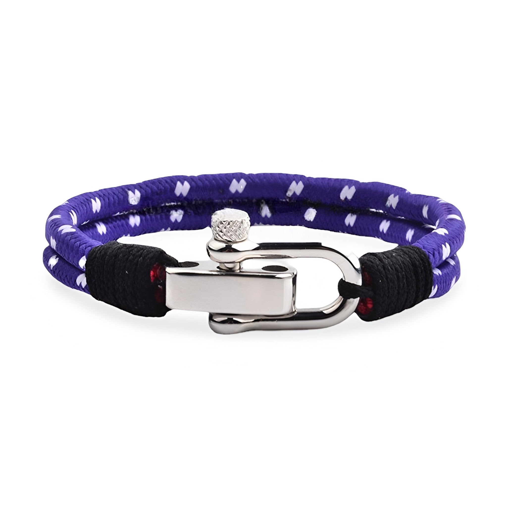 Bracelet personnalisé, mousqueton en acier inoxydable, pour homme, modèle Bart