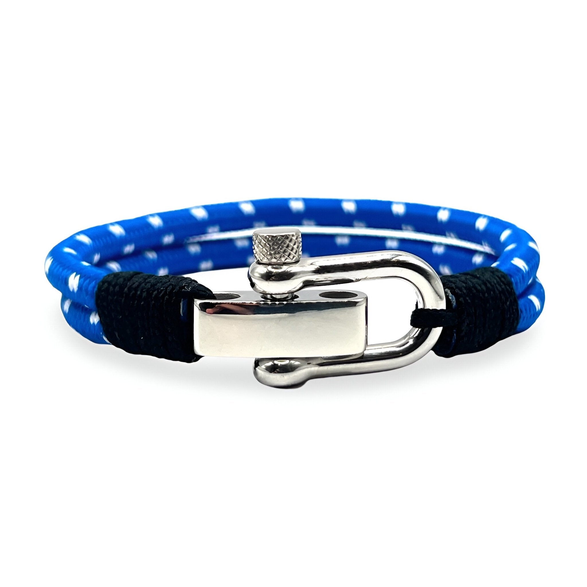 Bracelet personnalisé, mousqueton en acier inoxydable, pour homme, modèle Bart