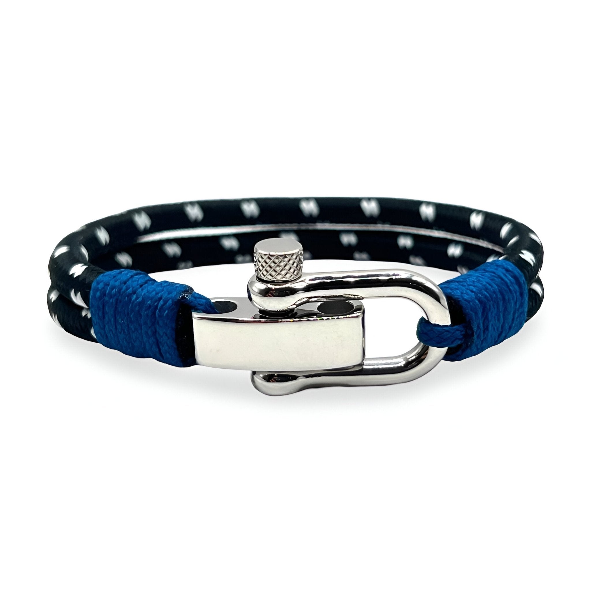 Bracelet personnalisé, mousqueton en acier inoxydable, pour homme, modèle Bart